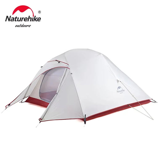 Naturehike Upgraded Cloud Up 3 Person Tent Outdoor Camping Tent Ultralight Waterproof Tent Free Standing Hiking Backpacking Tent