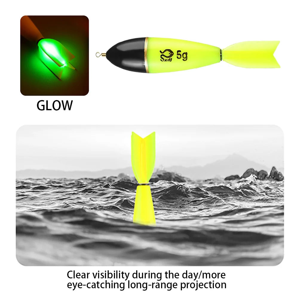 Fishing Floats Luminous Fishing Accessories Fishing Night Float Night Fishing Light Up Bobbers Sea Ocean Rock Fishing Supplies
