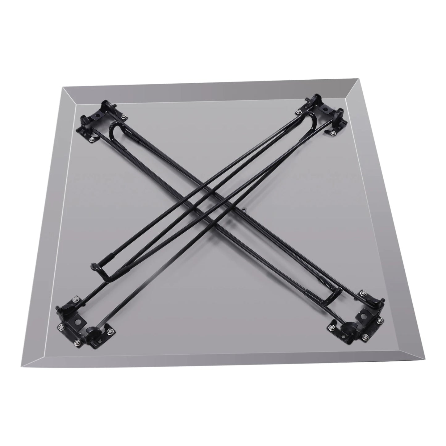 Fire Heat Deflector Outdoor Stainless Steel Fire Pits Cover Camping Fire Deflector Table Smokeless Fire Pits