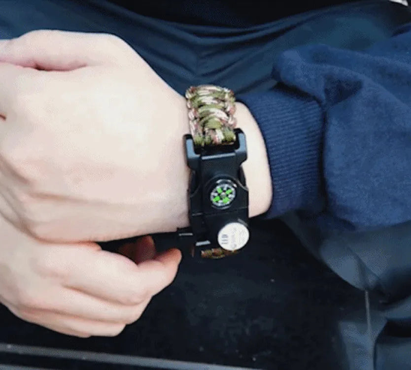 Sos Wilderness Survival Equipment Camping Outdoor Multi-functional Tool Set Adventure Self-defense First Aid Kit Multitool