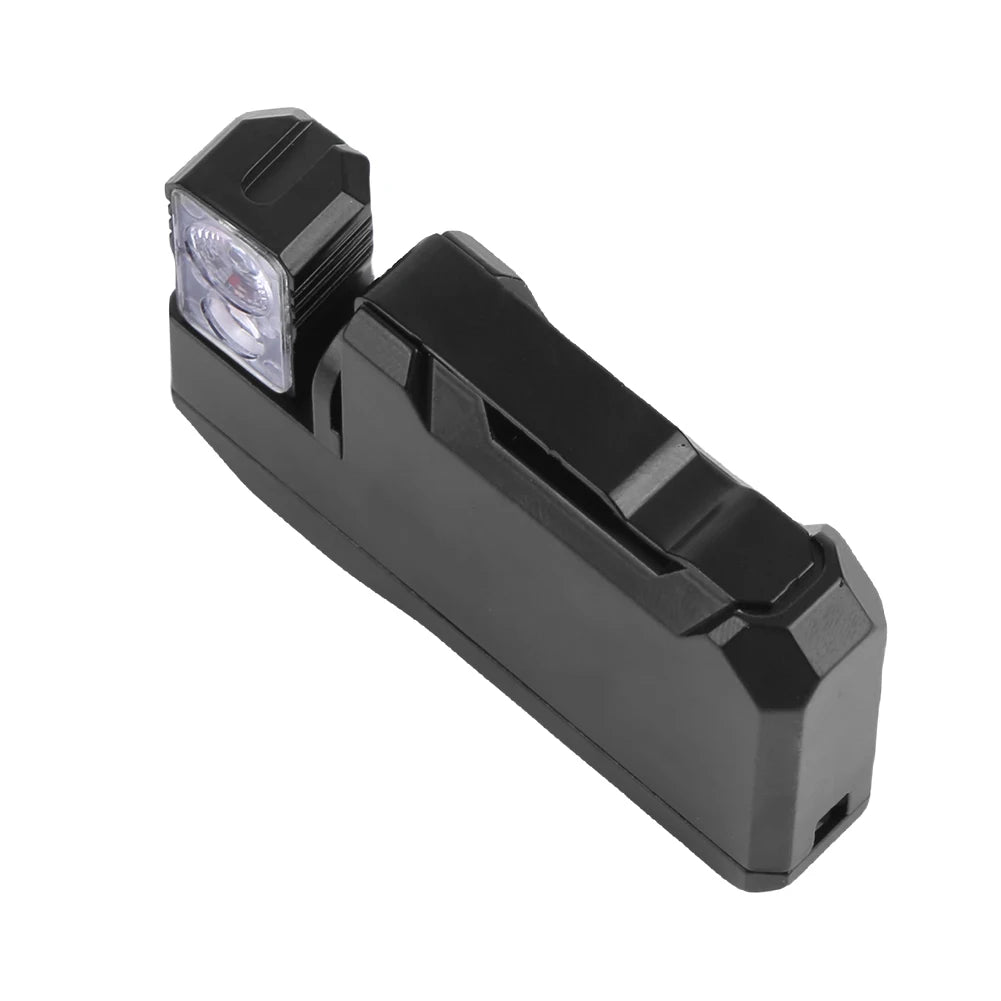 Portable Flat Pocket Flashlight 400 Lumens Mini Flashlight Magnetic Keychain Flashlight for Outdoor Home Emergencies